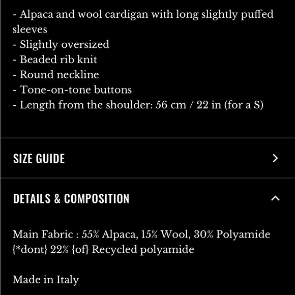 Sézane Emile Cardigan - Picture 4 of 16